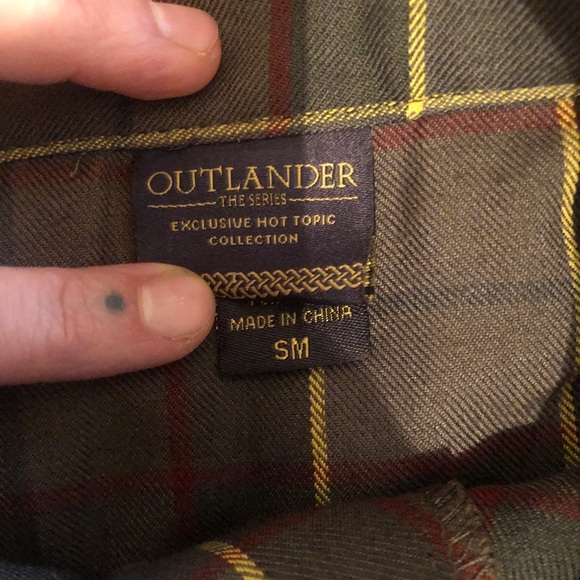 Outlander Fraser Tarten kilt - Picture 2 of 11